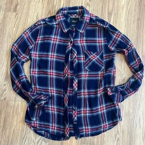 Rails Flannel Shirt Top super sofr US Small